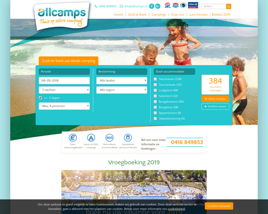 Allcamps.nl Logo