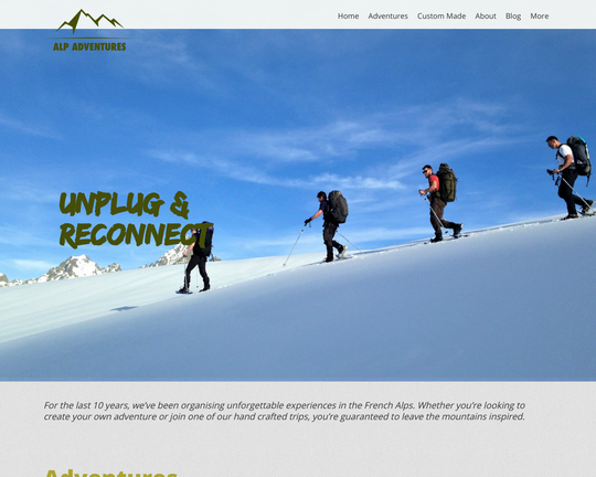 Alpadventures.com Logo