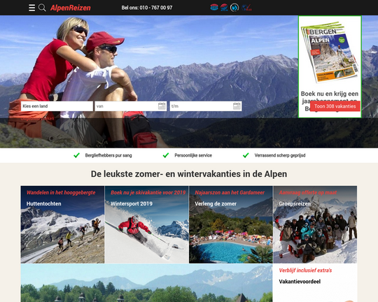 Alpenreizen.nl Logo