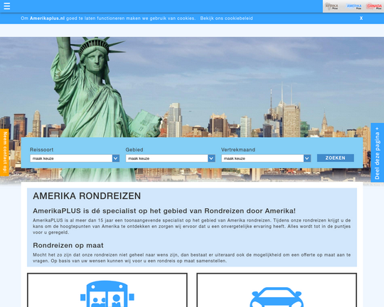 Amerikaplus.nl Logo