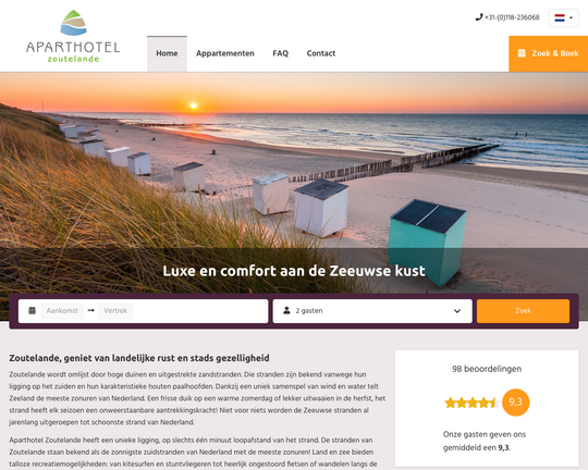 Aparthotelzoutelande.nl Logo