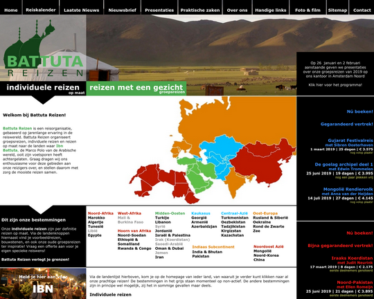 Battuta-reizen.nl Logo