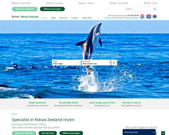 Beleefnieuwzeeland.nl Logo