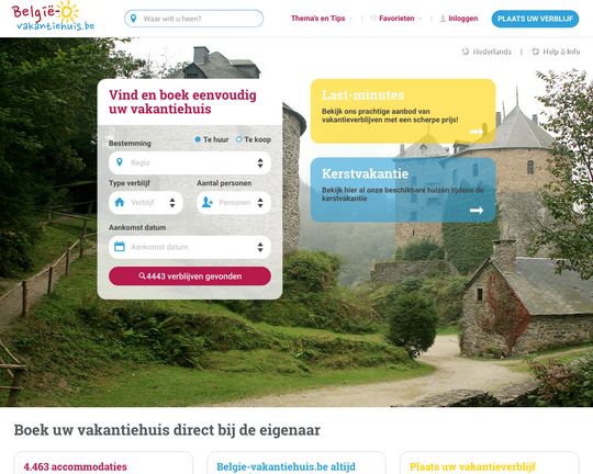 Belgie-vakantiehuis.be Logo