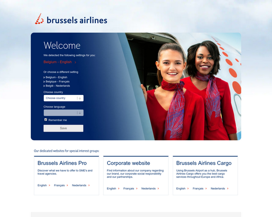 Brusselsairlines.com Logo