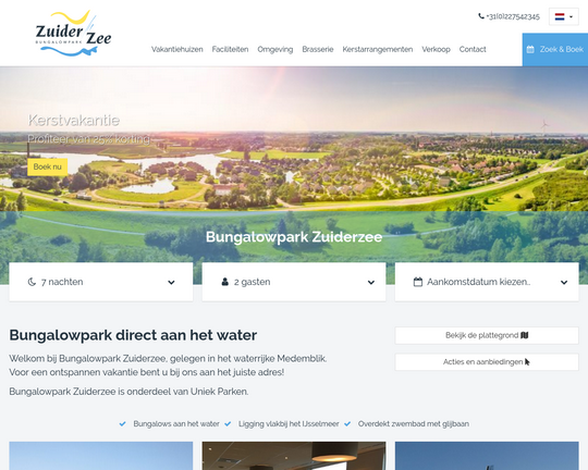 Bungalowparkzuiderzee.nl Logo