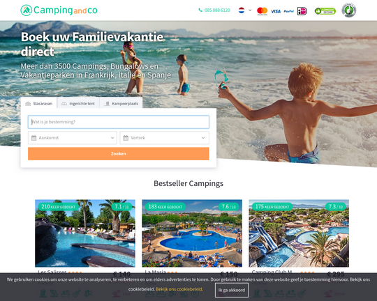 Camping-and-co.nl Logo