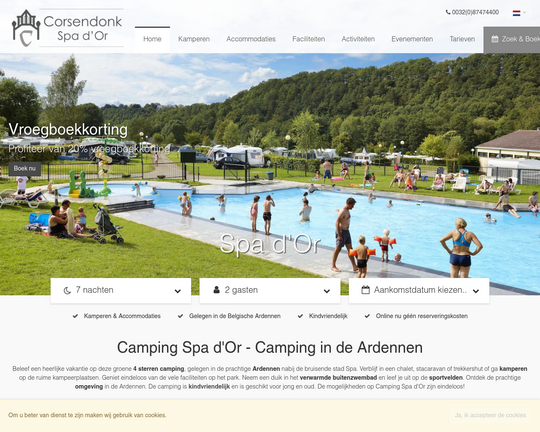 Campingspador.be Logo