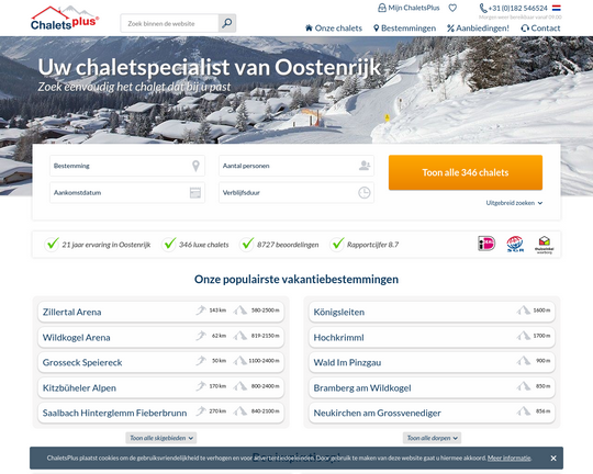 Chaletsplus.com Logo