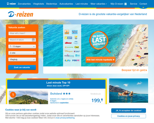 D-reizen.nl Logo