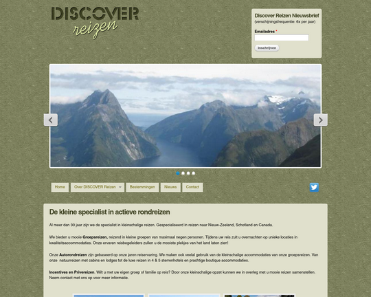 Discoverreizen.nl Logo