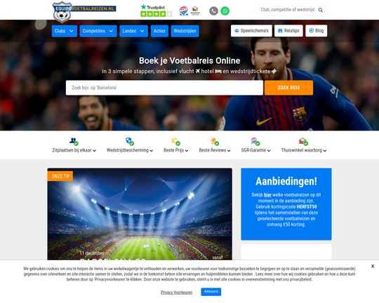 Equipovoetbalreizen.nl Logo