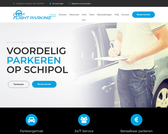Flight-parking.nl Logo
