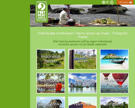 Footprinttravel.nl Logo