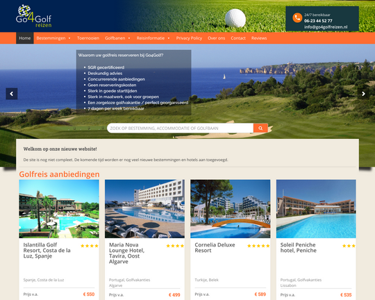 Go4golfreizen.nl Logo