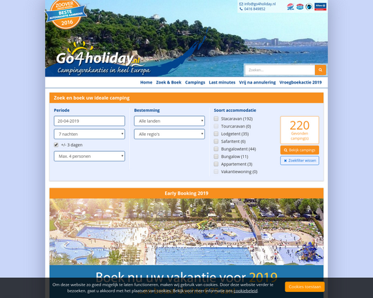 Go4holiday.nl Logo