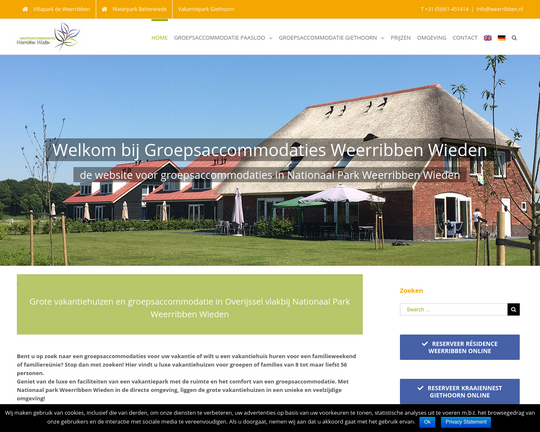 Groepsaccommodatieweerribben.nl Logo