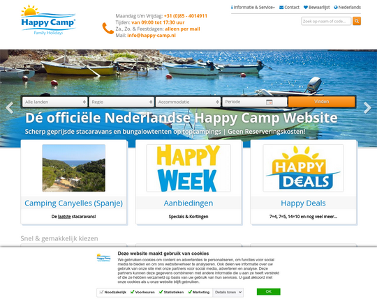 Happycamp.nl Logo