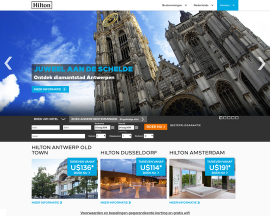 Hiltonhotels.com Logo