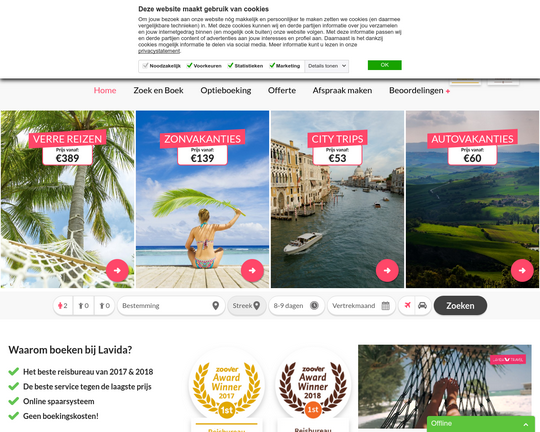 Lavidatravel.nl Logo