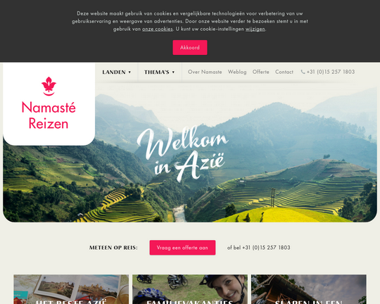Namaste-reizen.nl Logo