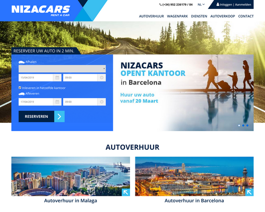 Nizacars.com/nl Logo