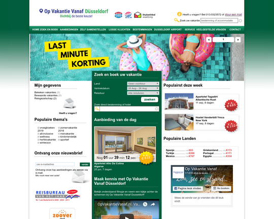 Opvakantievanafdusseldorf.nl Logo