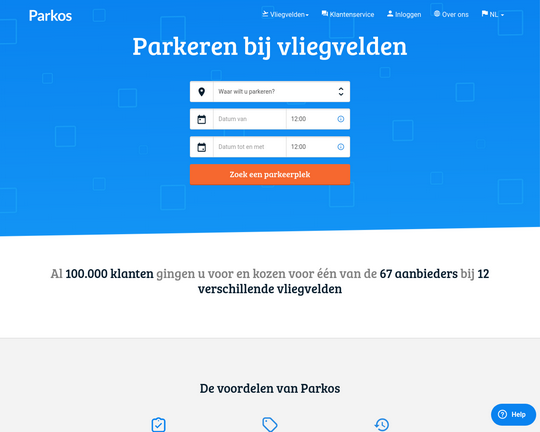 Parkos.nl Logo