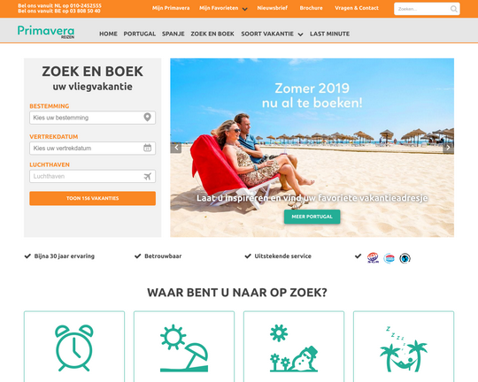 Primaverareizen.nl Logo
