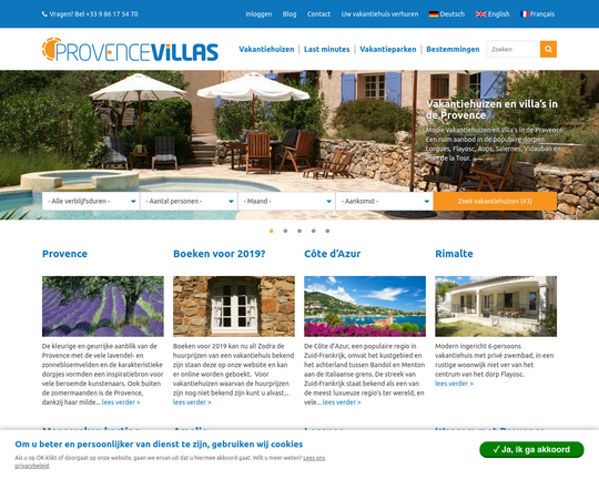 Provencevillas.nl Logo