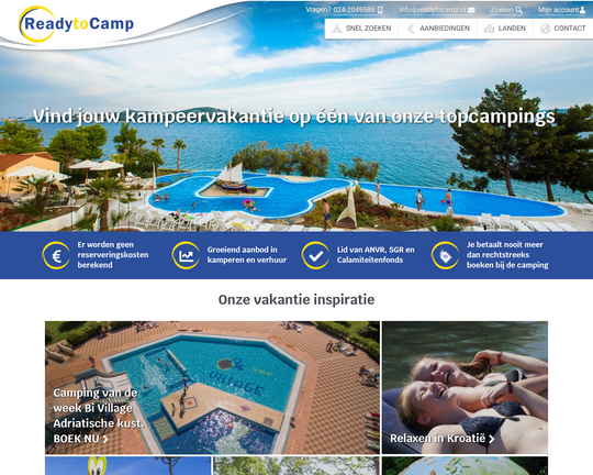 Readytocamp.nl Logo