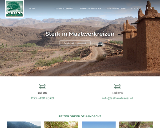 Saharatravel.nl Logo
