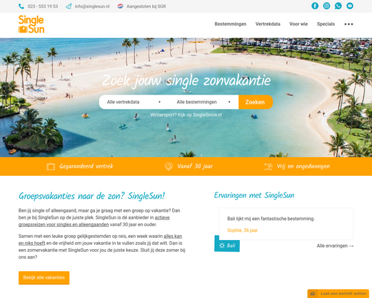 Singlesun.nl Logo