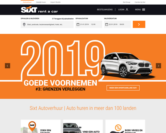 Sixt.nl Logo