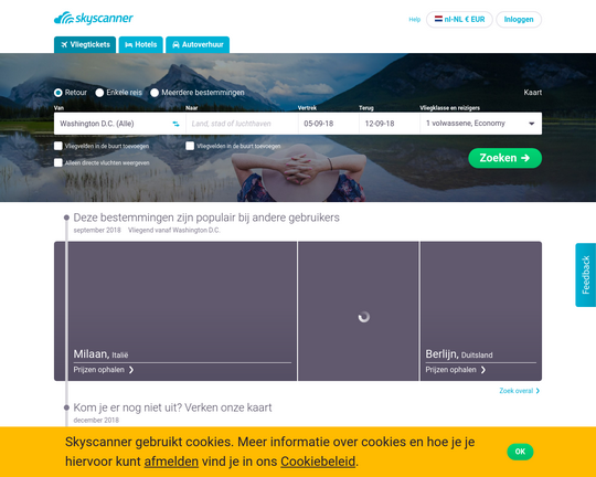 Skyscanner.nl Logo