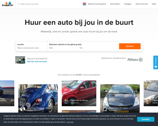 Snappcar.nl Logo