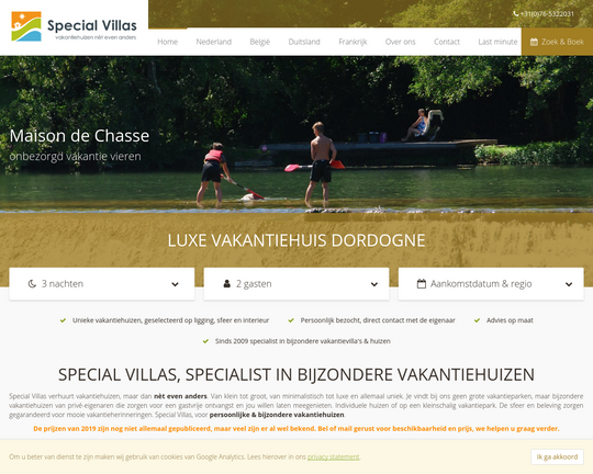 Specialvillas.nl Logo