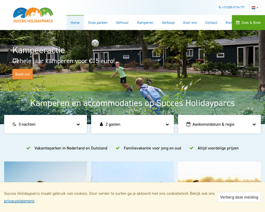 Succesholidayparcs.nl Logo