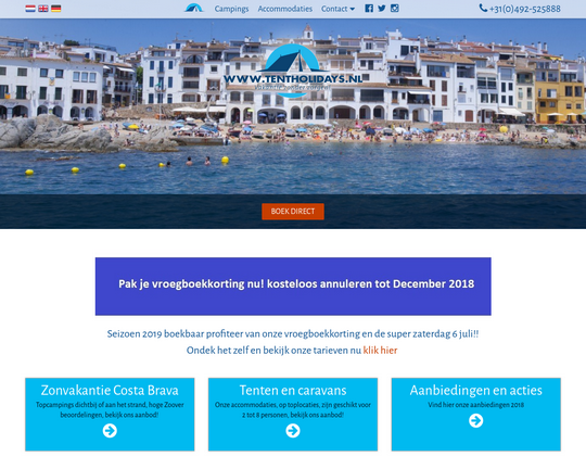 Tentholidays.nl Logo