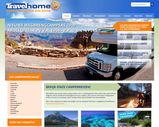 Travelhome.nl Logo