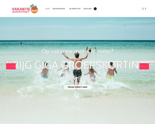 Vakantiegroepskorting.nl Logo