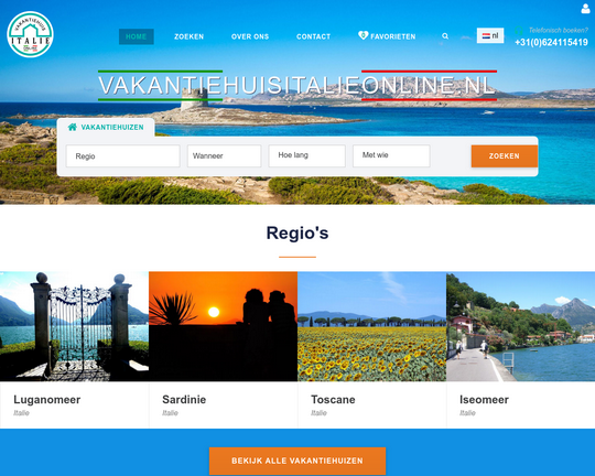 Vakantiehuisitalieonline.nl Logo