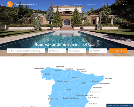 Vakantiehuizenspanje.nl Logo