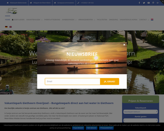 Vakantieparkgiethoorn.nl Logo