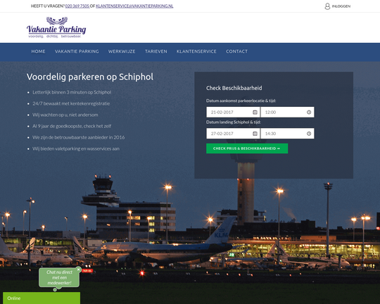 Vakantieparking.nl Logo