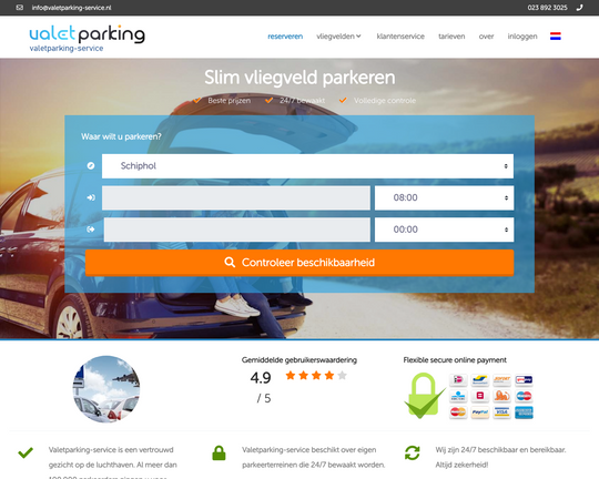 Valetparking-service.nl Logo