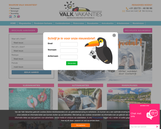 Valkvakanties.nl Logo