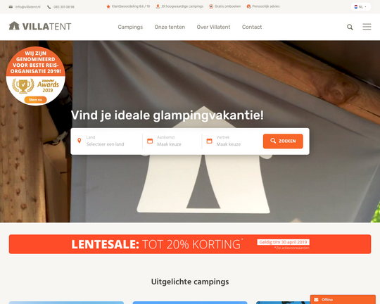 Villatent.nl Logo