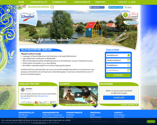 Villavakantieparkijsselhof.nl Logo