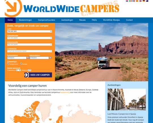 Worldwidecampers.com Logo